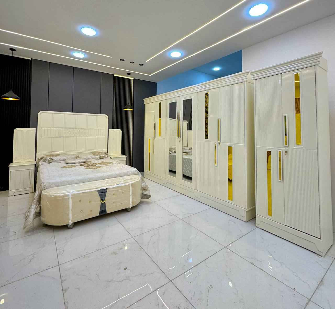 السعر // مليون و150 الف  فقط 😍

🔅تفاصيل الغرفة المرمري  ....

 خارج ٤ملم ام دي اف 🔺
وداخل معاكس ٣ملم 
صبغ حراري  درجة اولى 

عدد القطع  ٧ قطع 😍
🔺1 //جرباية  قياس  ١٦٠ × ٢٠٠ 
🔺//ميز جانبي ايسر قياس ٥٠
🔺2// وميز  جانبي  قياس ٥٠
🔺3// زاوية ارتفاع مترين عرض ٨٠
🔺4// وميز بلازمه  
🔺5//وميز مراية ارتفاع مترين عرض ١٢٠
🔺6// وكنتور ٦ باب  ارتفاع مترين و١٥ طول ٣ متر و١٥

القطعه الثامنة حسب الطلب شازلون
سعرها ٥٠ الف ❤️

(توصيل مجاني مركز بغداد )
التوصيل يشمل الشد مجاني 🔥
(اطراف ٥٠)
باقي المحافضات حسب البعد
شازلون سعرها ٥٠ الف
شازلون مخزن ٧٥ الف


**إذا كنت صاحب هذا الإعلان وتريد حذفه لأي سبب، رجاءا أرسل رسالة إلى الدعم الفني**