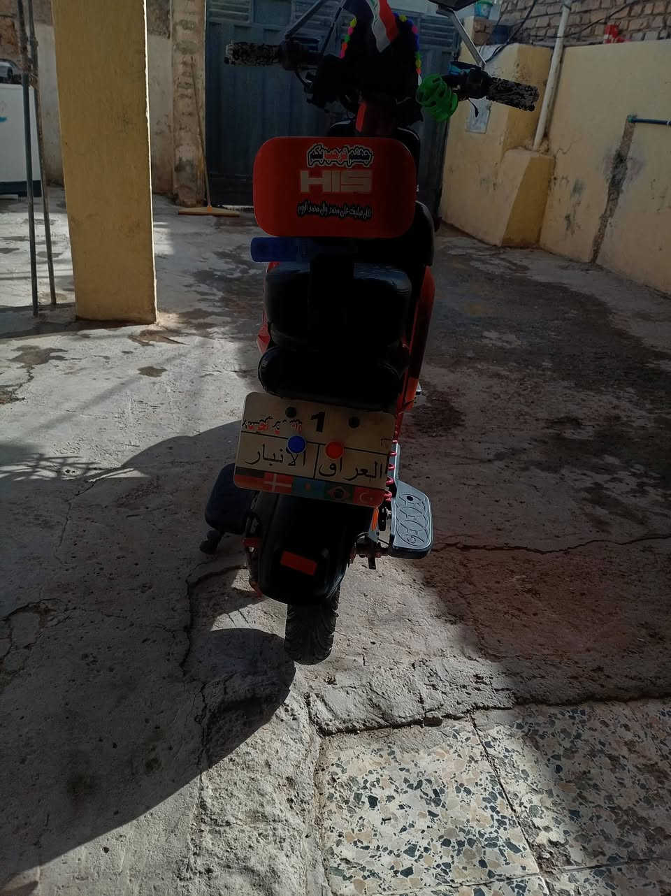 سلام عليكم ورحمة الله وبركاته دراجه شحن للبيع الموديل 2025 5بطاريات فول نظافه السعر 450 بي مجال العنوان ديالى بعقوبه رقم ***********

