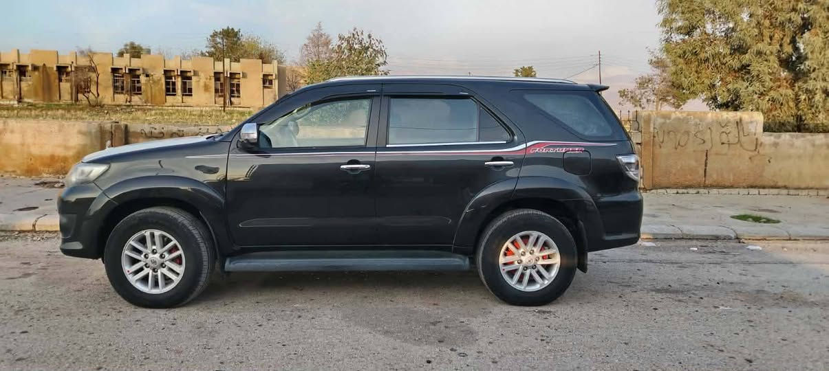 تویتا فۆرت چینەر
مۆدێلی.2012
بێ بۆیاخ دەعامیشی بۆیاخی نیە مەکینەی نەکراوەتەوە
سەنەوی تا 2029تازەیە 
سێ ڕیز کوشنەتەبریت مەرکەزی
گیر تۆماتیک دەبڵ ئەکسل 
سەیارەی ماڵە هی مەعرەز نیە
سعری.175مجالیکی کەم
***********
*********** السليمانية, العراق
