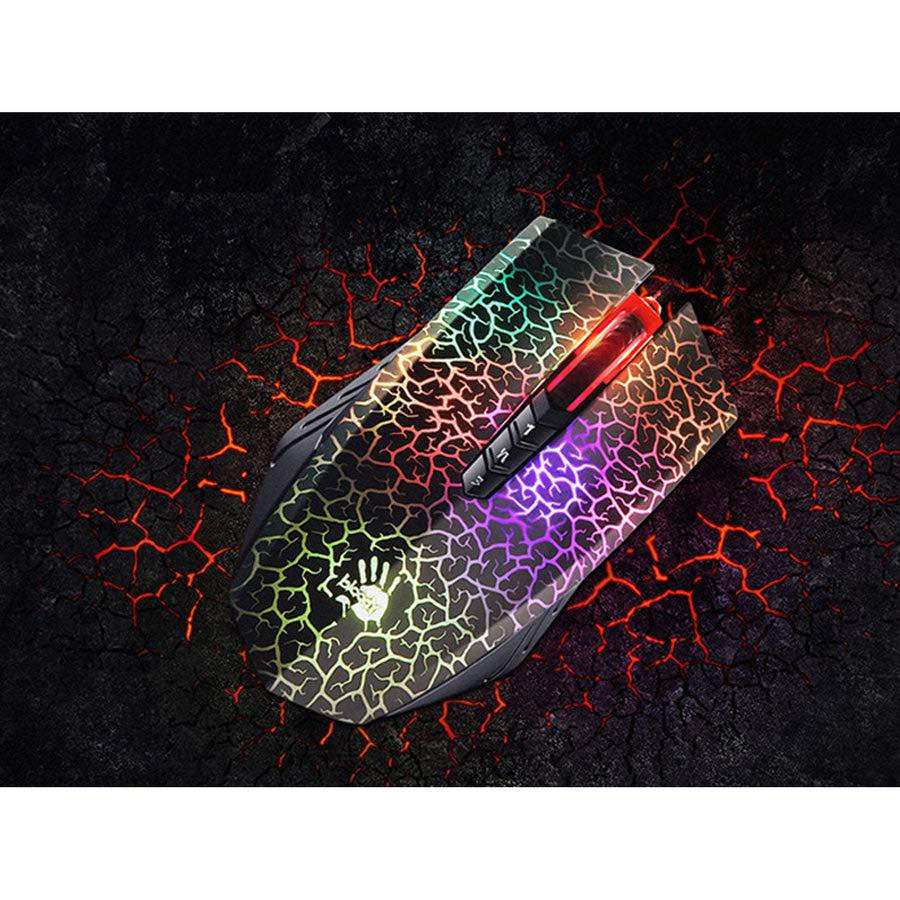 هذا المنتج هو ماوس ألعاب سلكي من نوع Bloody A70 من شركة A4TECH. 
نوع الحساس: بصري (Optical) بدقة تصل إلى 6200 DPI قابلة للتعديل. 
المميزات التقنية: مزودة بمفاتيح ضوئية (Light Strike II) توفر سرعة استجابة فائقة تصل إلى 0.2 مللي ثانية. 
التصميم: هيكل بتصميم رسومي مميز مع إضاءة RGB، وقواعد معدنية (Metal X'Glide) لتقليل الاحتكاك وزيادة المتانة. 
الوظائف: تحتوي على 8 أزرار قابلة للبرمجة مع ذاكرة مدمجة لحفظ الإعدادات. 
الترجمة
النموذج: A70
الموديل: A70 ماك نشط
الموافقة: ERIC EFC
القيود: 11 RoHS
العبوة تحتوي على: ماوس ألعاب
متطلبات النظام: ويندوز.
السعر 📍30,000


**إذا كنت صاحب هذا الإعلان وتريد حذفه لأي سبب، رجاءا أرسل رسالة إلى الدعم الفني**