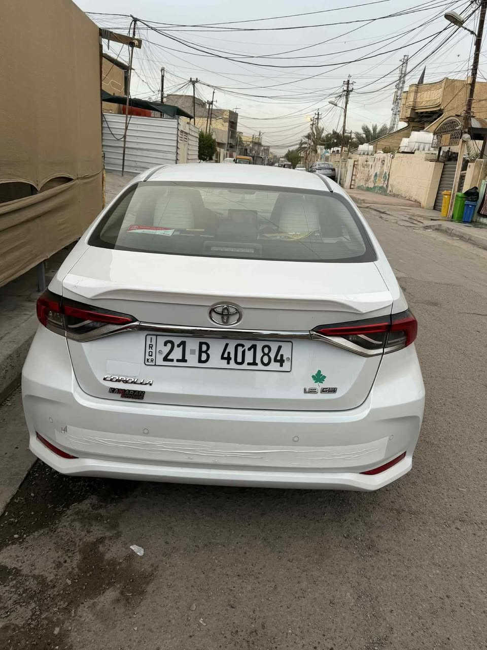 للبيع تويوتا كورلا 2023  ساز 
ماشية 40 ألف كم
اللون أبيض 🤍
كفالة عامة  بيه ملاحضه
فحص بأي مكان
السعر مناسب 
رقم الهاتف ‭٠٧٧١ ٣٧٤ ٦٨٩١‬
