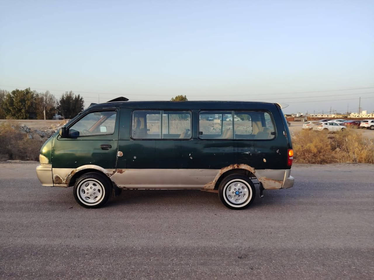 يا الله البيع بريجو موديل 97 سياحي
كير ومكينه وكسن كفاله تخم تاير جديد حداديه امامي خلفي جديد كرهبايات كله شغال شواصي خير من الله 
رقم واصط سنويه ال2030 تحويل مباشر السعر 59 وبيه مجال المكان بابل المحاويل النتصال فقط مكلف بل نشر 
***********
