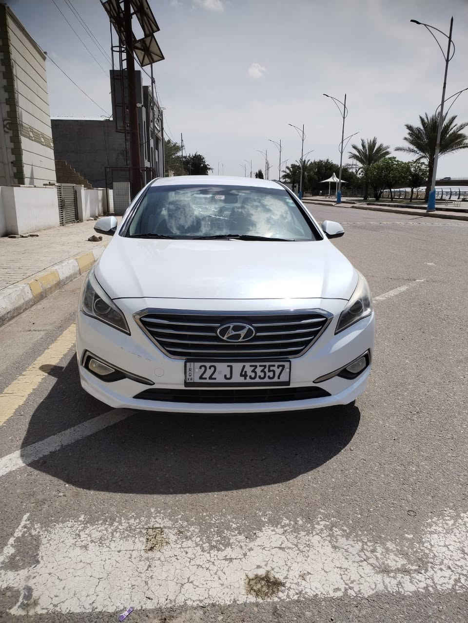 للبيع سوناتا 2016
خليجي نص فول 
رقم اربيل تحويل ثاني يوم 
بيه شبر بجاملغ خلفي حك شبر 
ول باقي كفاله عامه 
سيارت جاهزه عل وضع شركه 
كير ومحرك مكفولات ممفتوحات ابد 
مكينه دوش عل شركه 
سعر 153 وبيها مجال 
عنوان فلوجه 
‏***********‏
‏7505686312‏0
