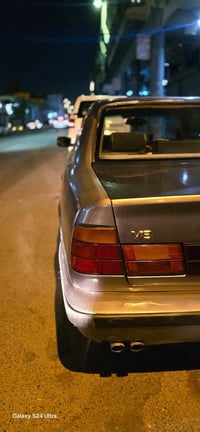 بي إم موديل 1993 544 أصل 530 محرك 8 سلندر سياره جاهزه مابيه اي نقص ترا...