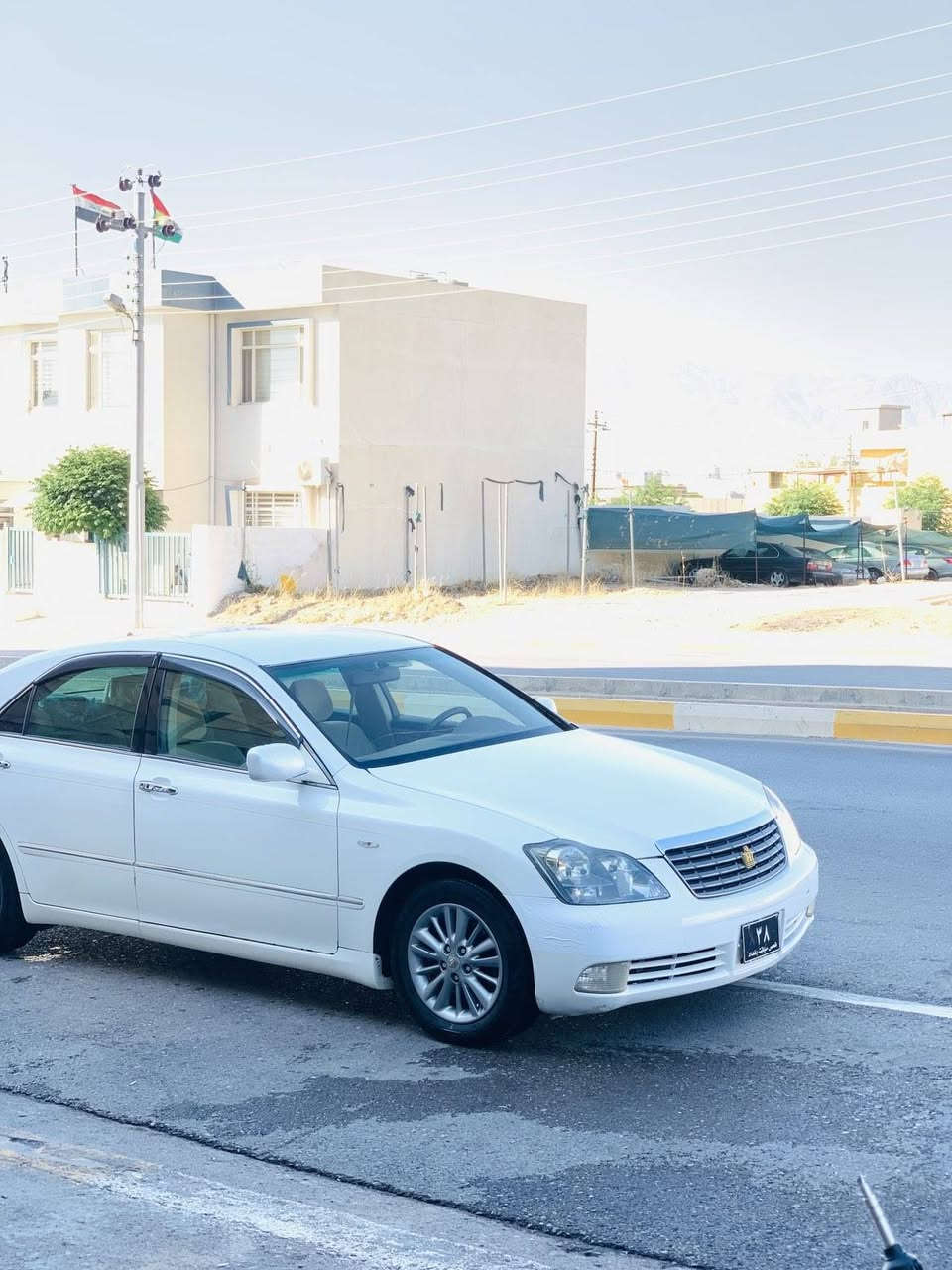 بەناوی خوای گەورە
شاهینە 2006بەسمە ڕەساسی   بڕاوە    سعری 48گەڵا📎
182بێدووکەڵ 
ناوزەرد 2دووگمە 
کامل مەسرەف 
بێ چاڵ بێ شوخت 
2پارچە بۆیاخی ئەوروپا  بێ ناو گرتن
بەشەرتی داعمو لێدراو 
سەقفو کەڤەرو شەنسی حیزام بەشەرت 
تەبریت ساردو گەرم بەشەرت 
برێکی بەسراوە
4تایەو ویلی نەوتی لۆکی لەژێرە 
زۆر تنو تۆڵ  
*********** 
گۆڕینوەش بەس بەشاهینە  
سعری 48گەڵا 
شوێن هەڵەبجە
