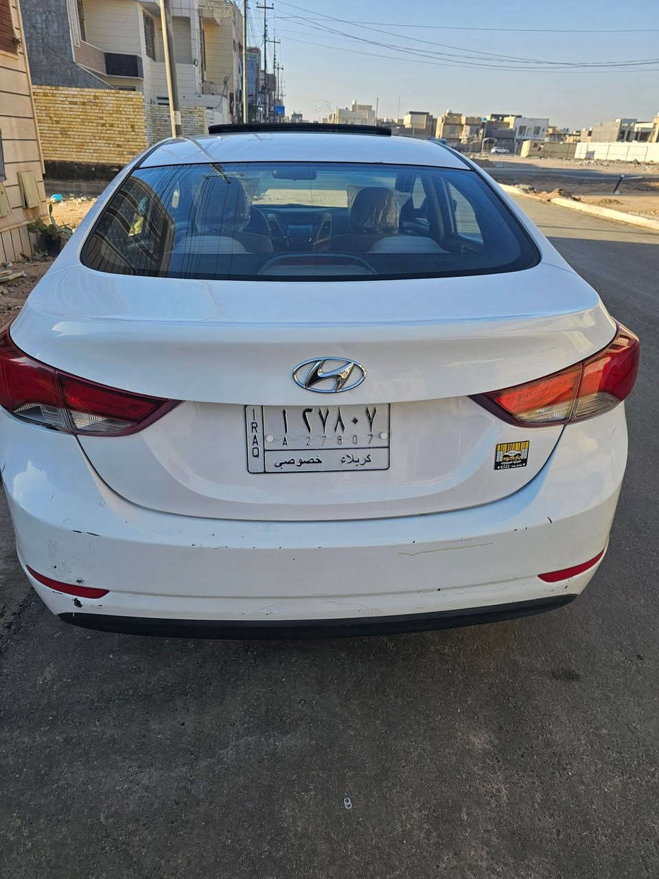 السلام عليكم للبيع النترا ٢٠١٤ خليجي كامل مواصفات ماشية ١١٨ بيها مكانات صبغ اعتبرها حزام والمكينة بيها خيط بخار يكولون اهل الخبرة بس لاتنقيص ولا شي وسعرها ١٠٣ قفل منزل سعرها لانه اعرف بيها نواقص تبريد وحدادية جديدة 
*********** 
*********** 
كربلاء
