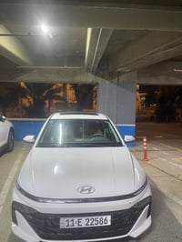 Accent 2024 خليجي مكفوله من الصبغ  شاشه CarPlay تحكمات بلمري سويج عدد ...