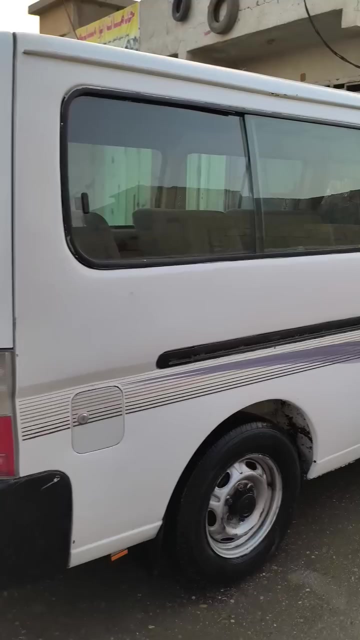 سلام عليكم نيسان يورفان للبيع 2007مكينة بلادية بعدهة بجيس كير اوكسل خير من الله رقم بصرة 14مجفية عطويلة ومصبوغة عام بس سيارة حلوة وكاعدة عوزهة تنتة امامية باور جديد داينمو جديدة كلج مروحة جديد مشط جديد كهربائيات كلهة شغالة تايرات امامية جدد والخلفية نص عمر صدر جديد سيارة تعبان عليهة جاهزة كبل للشغل سعر 80ومجال قليل كلش المو شراي لا يخابر رجأن هاتف ***********مامتواجد علفيس
