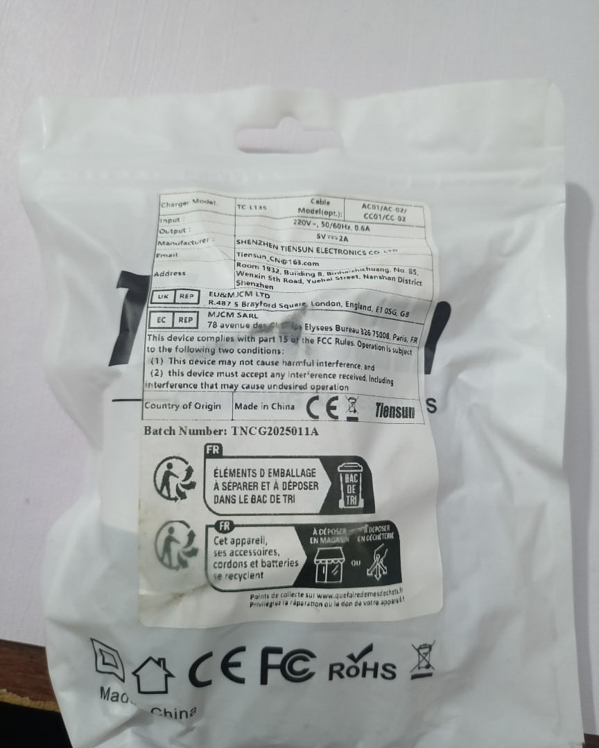 شاحن تايب سي أصلي امزون


**إذا كنت صاحب هذا الإعلان وتريد حذفه لأي سبب، رجاءا أرسل رسالة إلى الدعم الفني**