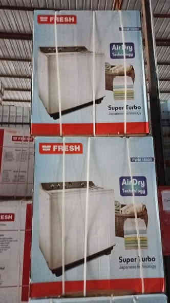 مجموعة اسعار جديده وخصومات 
مع ضمان حقيقي 
غساله رويال بكافه احجام 
حجم كبير ٢٢٥
حجم الوسط ١٩٥ 
غساله هياشي 
حجم الكبير ١٩٥ 
حجم الوسط ١٧٥
غساله كورال ١٦٥ 
غساله مصري حجم كبير٢٥٥ 
غساله هيتاشي الاصلي تايلندي ١٢ كيلو٣٨٥ 
—————-١١١
سخان طحان ١٢٠ لتر ب٧٩ الف
سخان طحان ١٦٠ لتر ٨٩ الف
سخان السعودي ١٢٠ لتر ب١٢٥ الف مع هيتر ايطالي 
سخان السعودي ١٦٠ لتر ب ١٤٥ الف مع هيتر ايطالي اصلي
وصول وجبه جديد من سخانات الحساوي كميه محدوده 
حجم ١٢٠ لتر الثقيل ب ١١٥ الف 
حجم١٦٠ لتر الثقيل ب ١٣٩ الف 
توصيل مجاني داخل النجف فقط للاستفسار ***********
