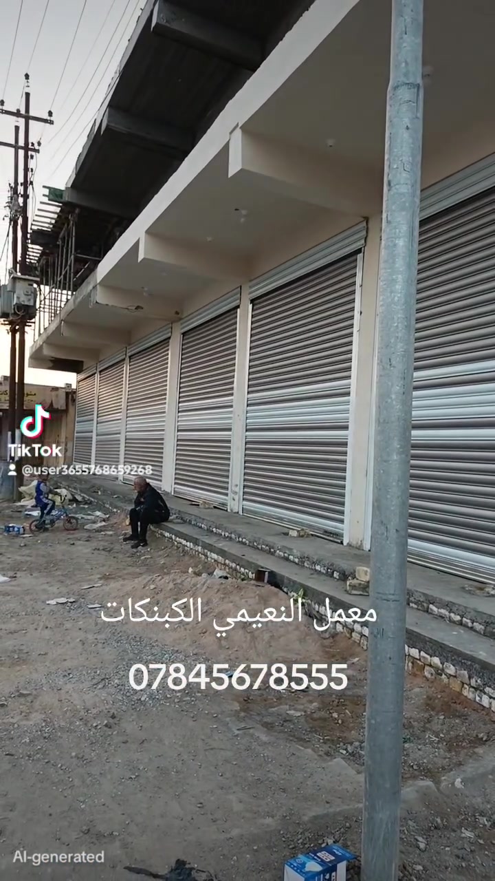 معمل علي النعيمي الكبنكات الحديد والميوم توفرالدينا ماطورات بسعار مناسبه سعر المتر المربع الواحد ٢٥الف وسعر الماطور ٣٥٠الف ***********
