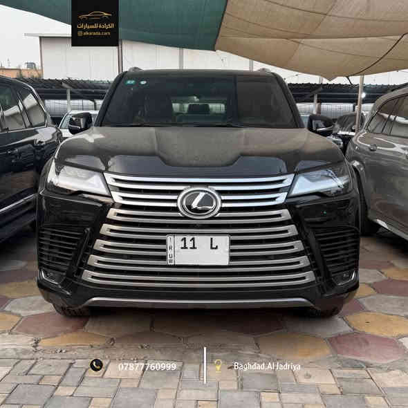 _ النوع:[LX600] 
_ الموديل: [2024]
_ الكيلومتر: [3,100km]
_ [بريم اصل  - مغلفة ]
_ السعر: [$$$]
_ الموقع: بغداد – الجادرية 
_ للاستفسار: ***********
