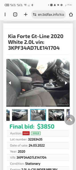 سلام عليكم سياره كيا فورتي مديل2020 مكينه 2000دوش جيتي لاين فول اللاخير ماعده الفتحه مكينه حلوه ناعمه السياره كلش حلوه وكاعده مرتبه بيها منضومه غاز شغاله رقمها بغداد باسمي تحويل ثاني يوم كير مكينه خير من الله السعر 130وبيها مجال لل شراي مكانها بغداد الجديده رقم ***********
