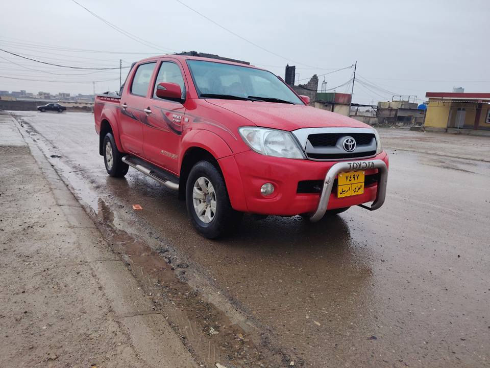 تويوتا هايلوكس فور ويل رقم اربيل 
بدون صبغ 

للاستفسار  
*********** موصل, نينوى
