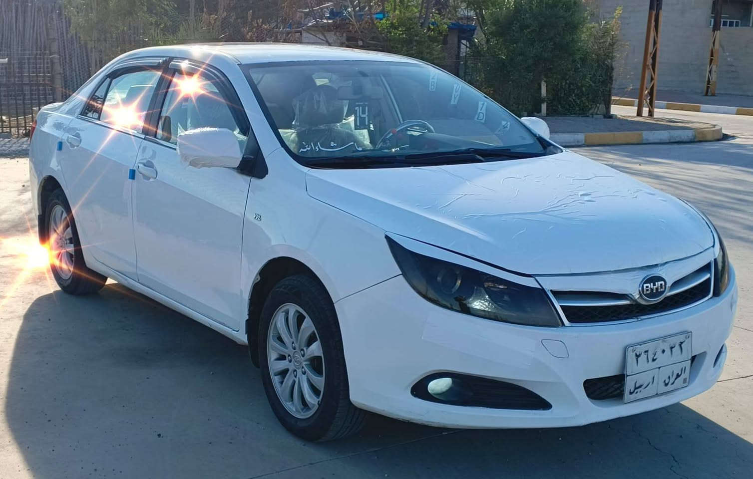 بي واي دي F5 للبيع موديل 2014 دفتر بانزين بيها سنوية خلصان  سنة سعرها62 بيها مجال بسيط عنوان كركوك طريق بغداد *********** تفاصيل اكثر خابر تدلل شرط تحويل أو وكالة سيارة اب اسمي *********** كركوك, العراق
