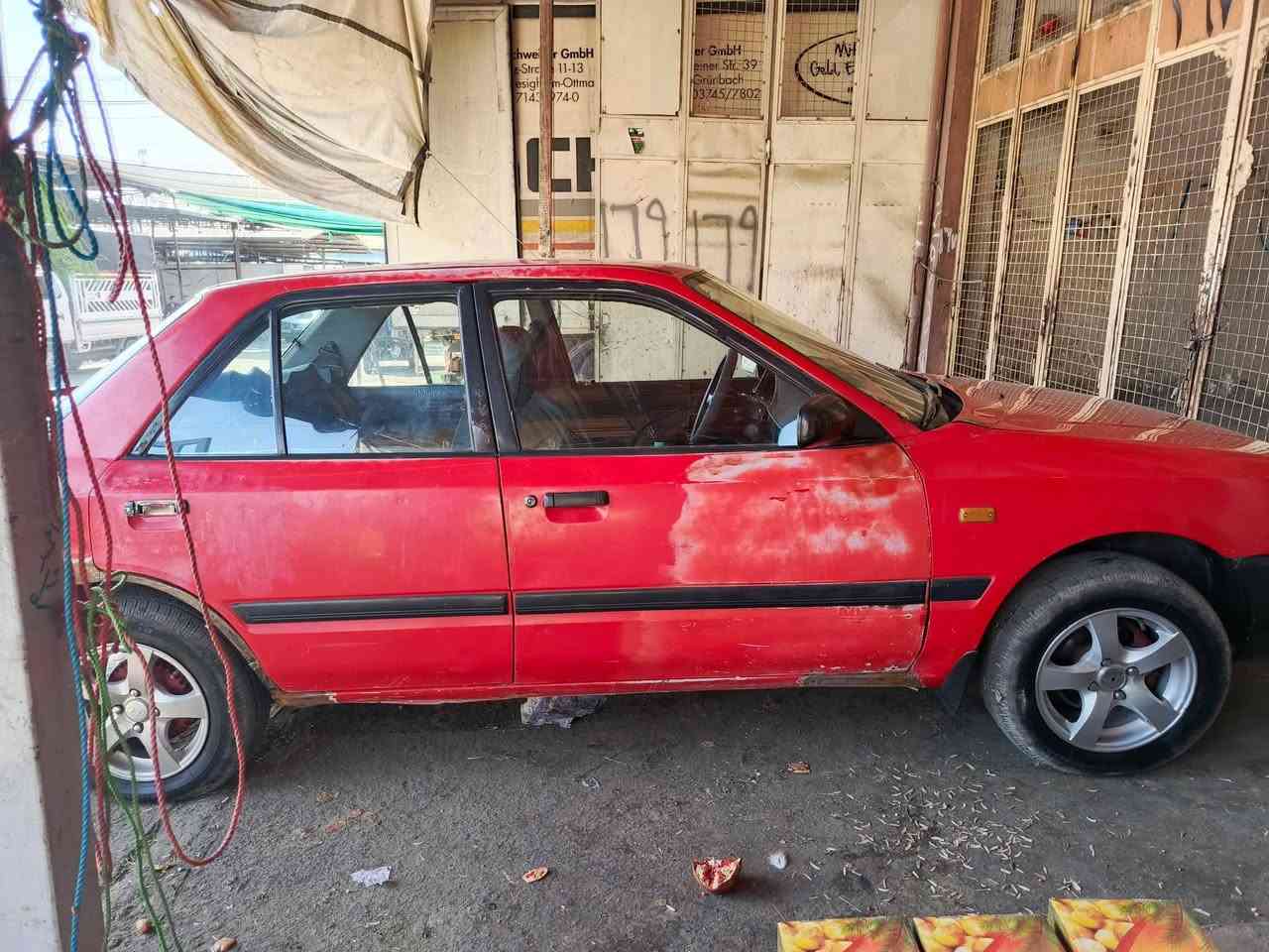 السلام عليكم مازده البيع 323
موديل 1992
محرك بي خيط تبخير
كير خير من الله
صدر جديد خلفي وامامي
تخم تايرجديد
باتري جديد
تخم تاير جديد
غرفه جديده
***********
