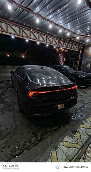 سلام عليكم كيا  k5 جيتي لاين 
الموديل 2024 
 المحرك 1600 تيربو 
بصمة وتشغيل عن بعد 
تدفئة مقاعد 
شاشة كبيرة 
معقد السائق كهرباء 
راداد مامي وجانبي 
لايت 3عدسة  لد 
بك لايت لد 
الممشى43.000 km 
 حادث خلفي جاملغ خلفي يمين وجنطة  
بجم كبس  ممفتوح بيه برغي السيارة رقم فحص منفيس باسمي 
دخول جديد  السيارة السعر  168 بيه مجال بسيط وسعرها جدا مناسب  ***********   متوفر نت 24  ساعة  مكاني بغداد حي الإعلام
