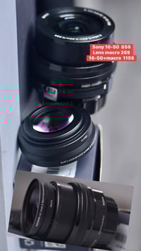 سوني • ١٦-٥٠مم • ماكرو