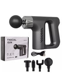 مسدس مساج • ٤ رؤوس • بطارية ١٨٠٠mAh