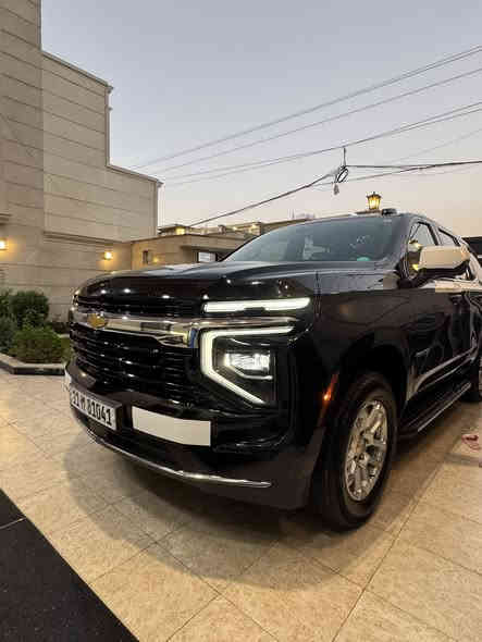 سلام عليكم اخوان 
تاهو موديل 2025 خليجي ضمان وكالة المنصور سيارة كفالة عامة من جميع النواحي  كير مكينة شرط فحص بعدها بضمان الشركة وكلها مجاني كافة الامور

رقم#بغدادباسمي تحويل ثاني يوم 

عداد المسافة 14

المواصفات 
5كامرات
كامرة دوارة 
لون اسود ملكي 

حجم المحرك V8 5.3L

مرتبط بناقل حركة أوتو 10 نمر

رادار + تحديد مسار + مانع تصادم + نقطه عمياء مفتاح التشغيل بصمة
4 باب بصمة

تشغيل عن بعد 

دفع خلفي RWD 

اريل نفكيتر 
حساسات أمامية 

حساسات خلفية 

لايت زينون + LED

بك لايت LED 

دخول بصمة ذكي 

ويل كب 18

حساسات ضغط الاطارات 

اشارة في المرايا الجانبية 

تعليق لمس

هاند بريك كهرباء 

دشبول شاشة ديجيتال متصل

شاشة جبيرة حجم 17 + Apple Car play

شفتات مقود 

مثبت السرعة Cruise 

المودات والاوامر الصوتية 

مخرج منفذ الطاقة 
3 قطع تبريد

حركة المقاعد الأمامية كهرباء
ثلاجة 

تبريد لمس مناخين منفصلين 

3 قطع تبريد 

أوضاع القيادة Drive Mode 

أوتو هولد Auto Hold 

نظام مانع الانزلاق 

نظام نزول المنحدرات 
نظام تحديد المسار
نظام اطفاء وتشغيل المحرك التلقائي

تطعيم الدواخل ألمنيوم
مكان سيارة بغداد الرصافة 
جديدة وبل عافية ع ياخذها 
*********** 
سعرها  (610)
