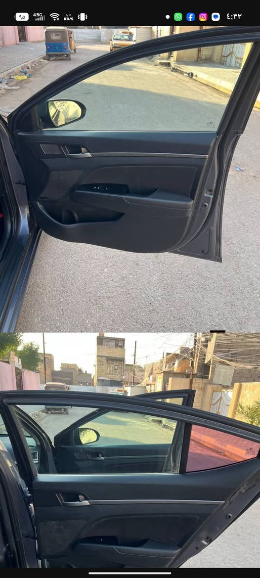 السلام عليكم 
‏النترا 2018  امريكي 
‏رادار تدفئة كشنات وستيرن 
‏ الكير رياضي و عادي وايكو 
‏حادث امريكا بنيد وجاملغ وباب سائق بدون دواخل 
‏حادث العراق حرق التاير الخلفي والجنطة بدون دواخل عدة الدشبول الخلفي جزء بسيط موضح
‏مبدل ظفيرة خلفية كاملة 
‏السعر 110 مجال بسيط 
‏***********  
‏ما متواجد على فيس 
‏تواصل ندزلك صور الصبغ والحادث 
‏مكان السيارة بغداد الحسيني
