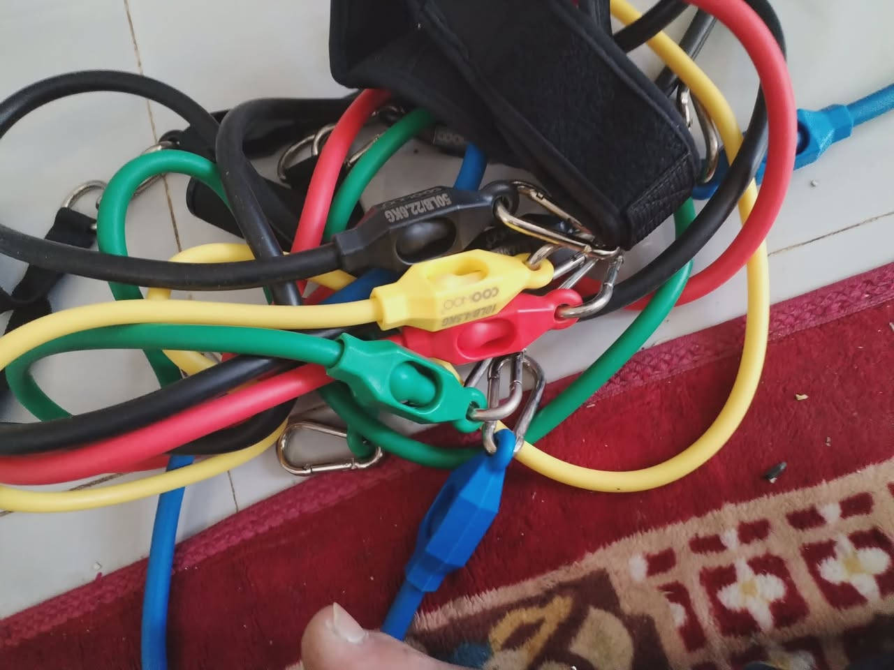 السلام عليكم بكج حبال مطاط للتمرين غير مستخدم كوالتي عالي السعر ٢٥ الف


**إذا كنت صاحب هذا الإعلان وتريد حذفه لأي سبب، رجاءا أرسل رسالة إلى الدعم الفني**