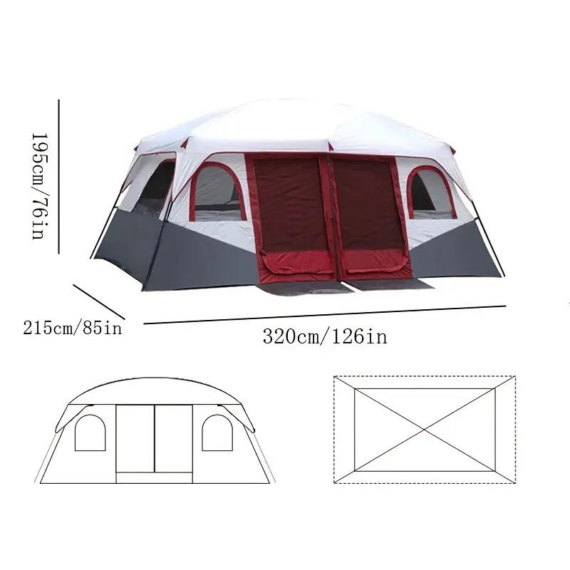 خيمة عائلية

طول 320 - عرض 220 - ارتفاع 200

تحتوي على 6 شبابيك 

وابواب عدد 2

قماش اكسفورد ثقيل ضد المطر والشمس 

كامل ملحقات اعمدة ستانلي ستيل قوي جدا


**إذا كنت صاحب هذا الإعلان وتريد حذفه لأي سبب، رجاءا أرسل رسالة إلى الدعم الفني**