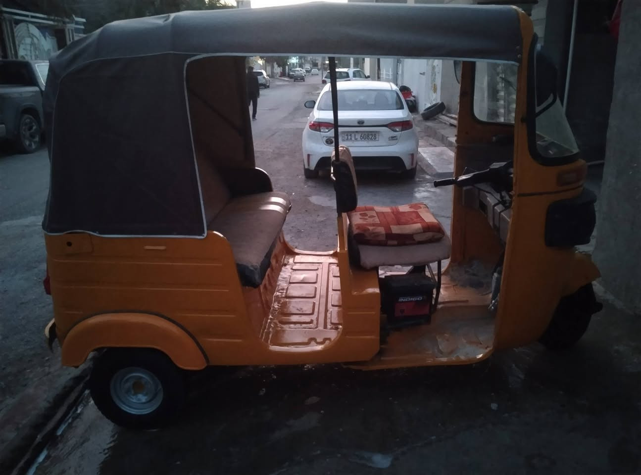 سلام عليكم تكتك مديل 17 شهر ال11مرقم ديالى  سنويه نكليزي بس تستلم لوحات من مرور بلاش مو بفلوس تعمير جديد تكتك خير من الله نكره سلف مكاني بعقوبة سعرها4100 وبيها مجال حك الجيه محرك اكسل كير مكفولات ***********
