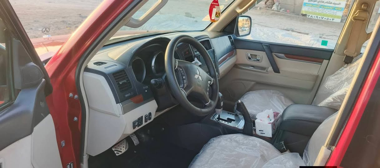 باجيرو موديل 2008
محرك بي لستيك والف كير حدادية نضاف منضومة غاز 
تبريد وية سويج  مكاني نجف  سيارة كفالة لاضربة ولا بارد سيارة بلادية
سعر 115 وبيهة مجال شي قليل مامتواجد الفيس اتصل على رقم الهاتف ‏‪***********‬‏
