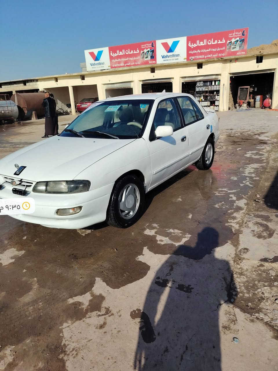 كيا سيفيا 96 بغداد انگليزي مصبوغه حزام جماليه نظيفه محرك  مفتوح وگير عادي مكاني صلاح بيجي السعد 40 وبيها مجال  ***********
