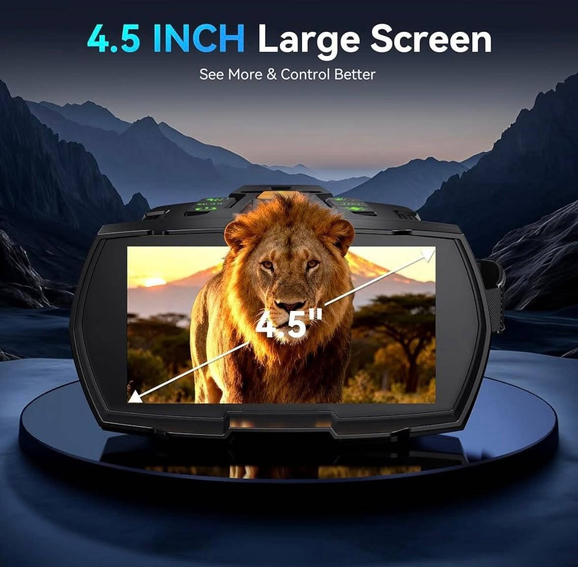 هذا الجهاز هو منظار رؤية ليلية رقمي بدقة 4K مع شاشة عريضة مقاس 4.5 بوصة.يتميز بتقريب رقمي يصل إلى 10 أضعاف وضوء أشعة تحت الحمراء قابل للتعديل بـ 7 مستويات للمشاهدة في الظلام الدامس.يتضمن الجهاز بطارية قابلة لإعادة الشحن بسعة 5000 مللي أمبير، وهو مناسب للاستخدام النهاري والليلي في أنشطة مثل الصيد والتخييم.
السعر 100 الف


**إذا كنت صاحب هذا الإعلان وتريد حذفه لأي سبب، رجاءا أرسل رسالة إلى الدعم الفني**