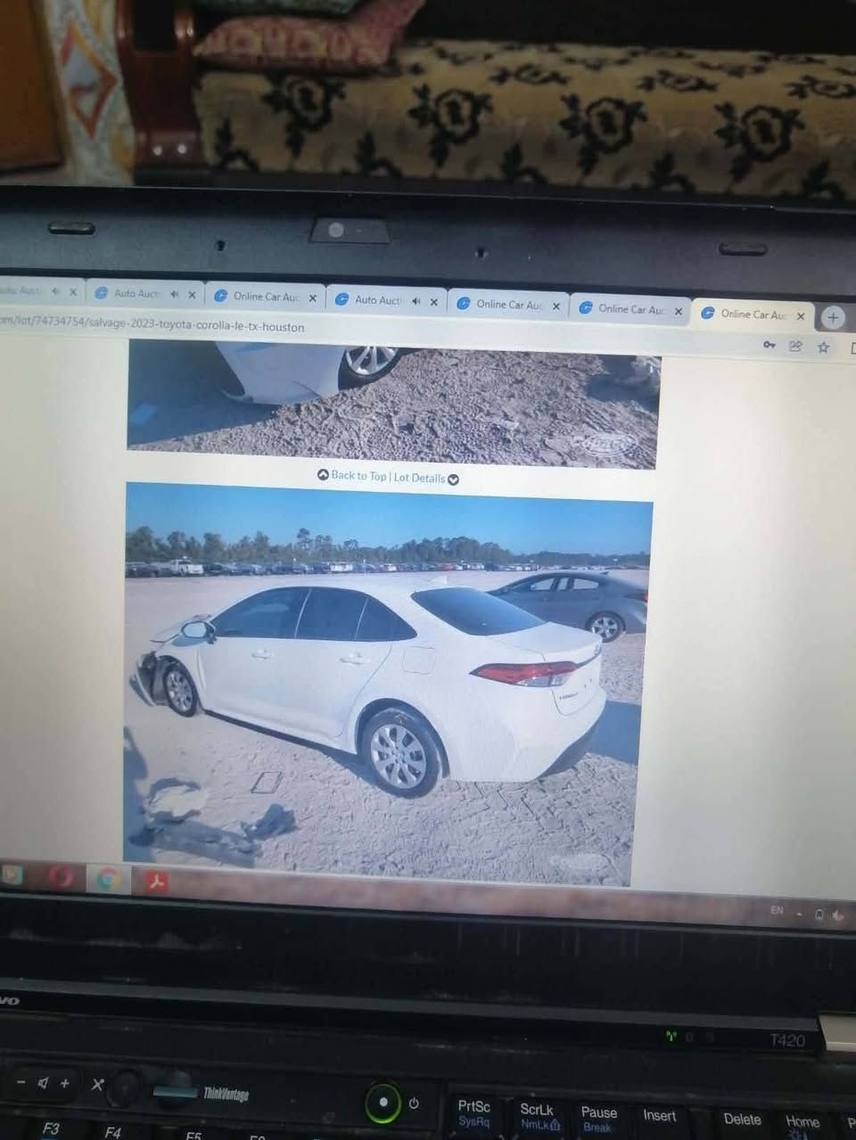 كورلا للبيع موديل 2023ماشيه 83الف السعر 144تبديل فقط بنيد وبيها بارد جاملغ امامي والخلفي استفسار ***********بابل بسمي تحويل ثاني يوم
