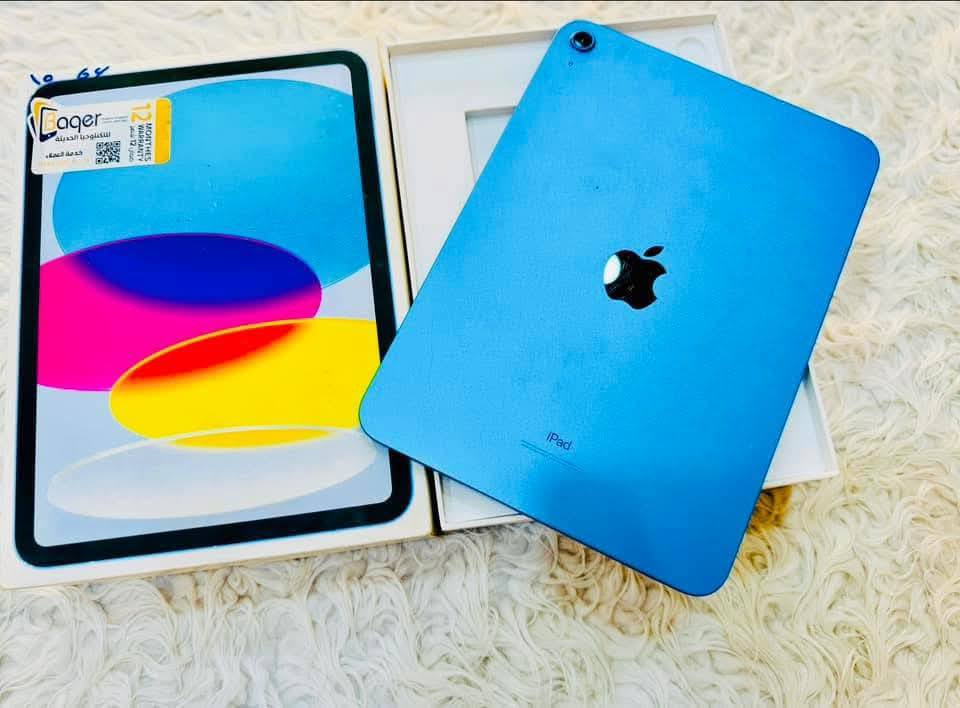 #أبل #مستخدم ايباد 10 مامفتوح مكفول 🔥 💯 
ذاكر ه64
بطاريه 96 ،🔋بعده جديد 
كامل ملحقات بعدهن بل كارتون 
كامل ملحقات مع وصل ضمان ستبدال 5 أيام عن ايي خلل كارتون مطابق وكيبل شحن 
السعر مناسب   350 الف فقط 💯🔥
#العنوان #كربلاء :العرداوي المبايل  -حي العامل سوق الاخير   بدايت شارع السبيس -***********-***********
