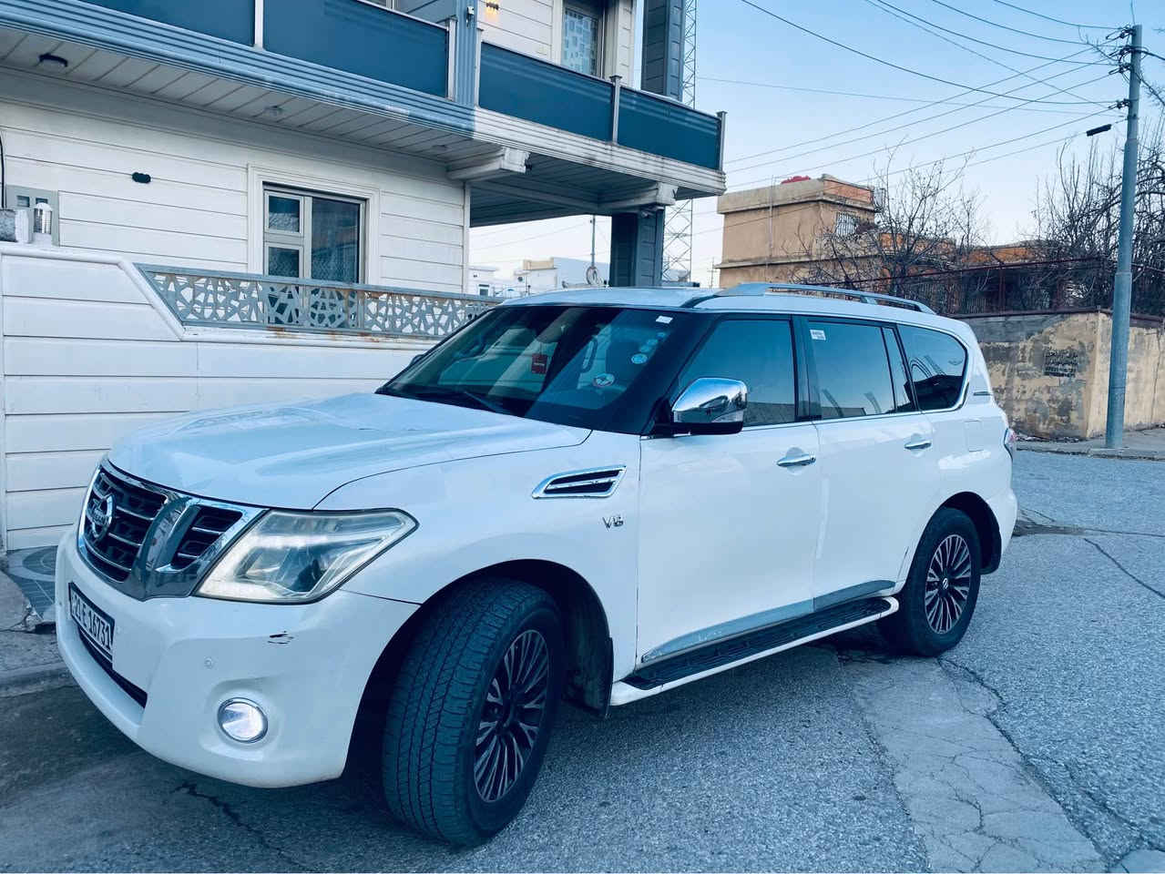 نيسان باترول2012(سيف العرب)
درجة الثاني SE
محرك صغير و مرغوب
فتحة-سلاجة-باب جگ
تبريد مركزي
کشنات جلد کهرباء
تحكمات ستيرن - تحديد سرعة
ثلاث مقاعد 

السيارة بيها منظومة غاز LPG

باب سائق صبوغ بدون دواخل او ايرباگ
واحد بارد 
سنوية جديد ٢٠٢٧ 

سعر 230

***********
*********** السليمانية, العراق
