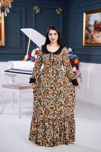 فستان • خامة كريشة • مقاسات L-5XL