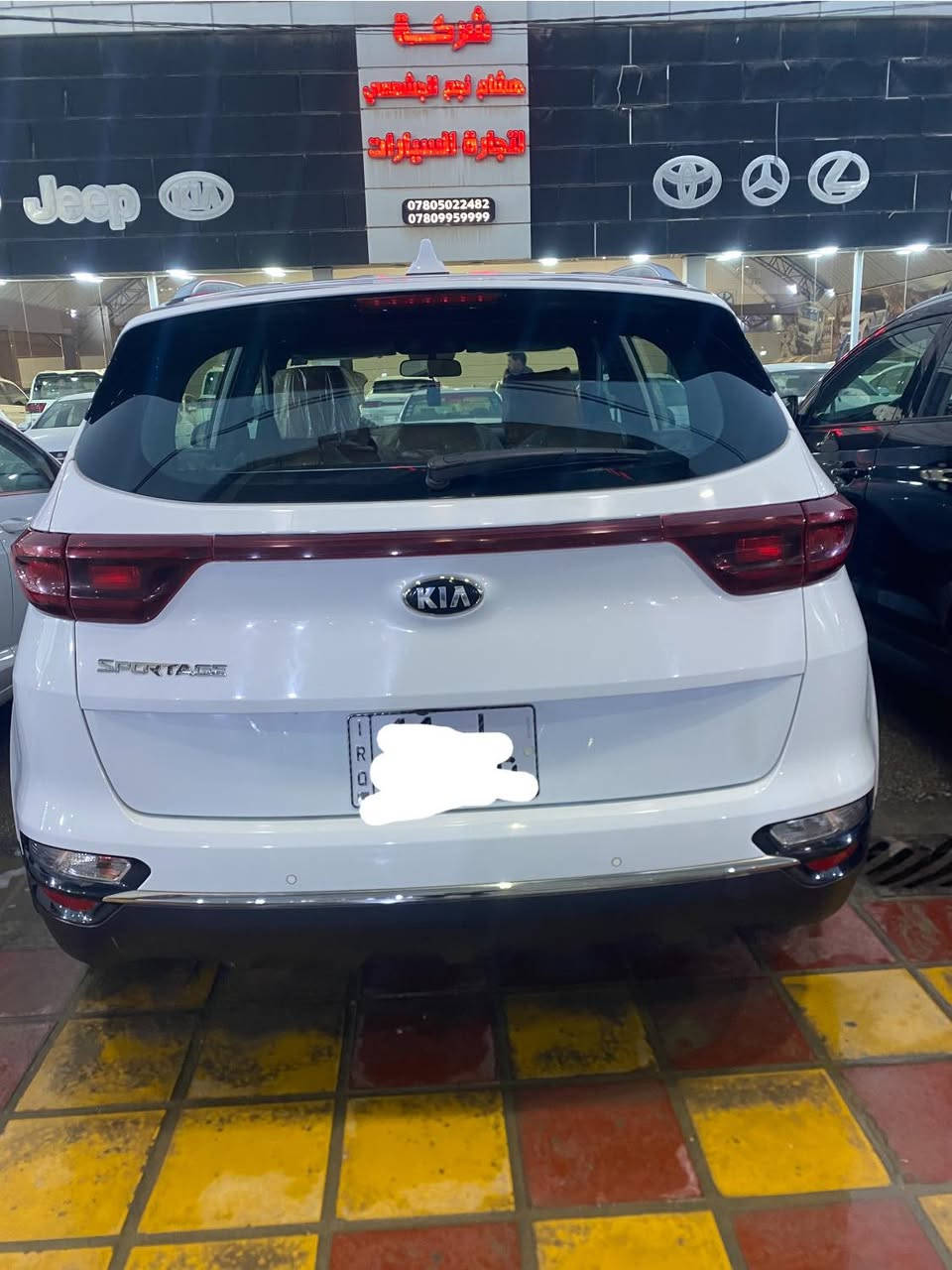 السلام عليكم
سبورتج موديل21
سياره كفاله عامه جديده 
كشنات تايرات حداديه كله جديد
السعر 215
***********
