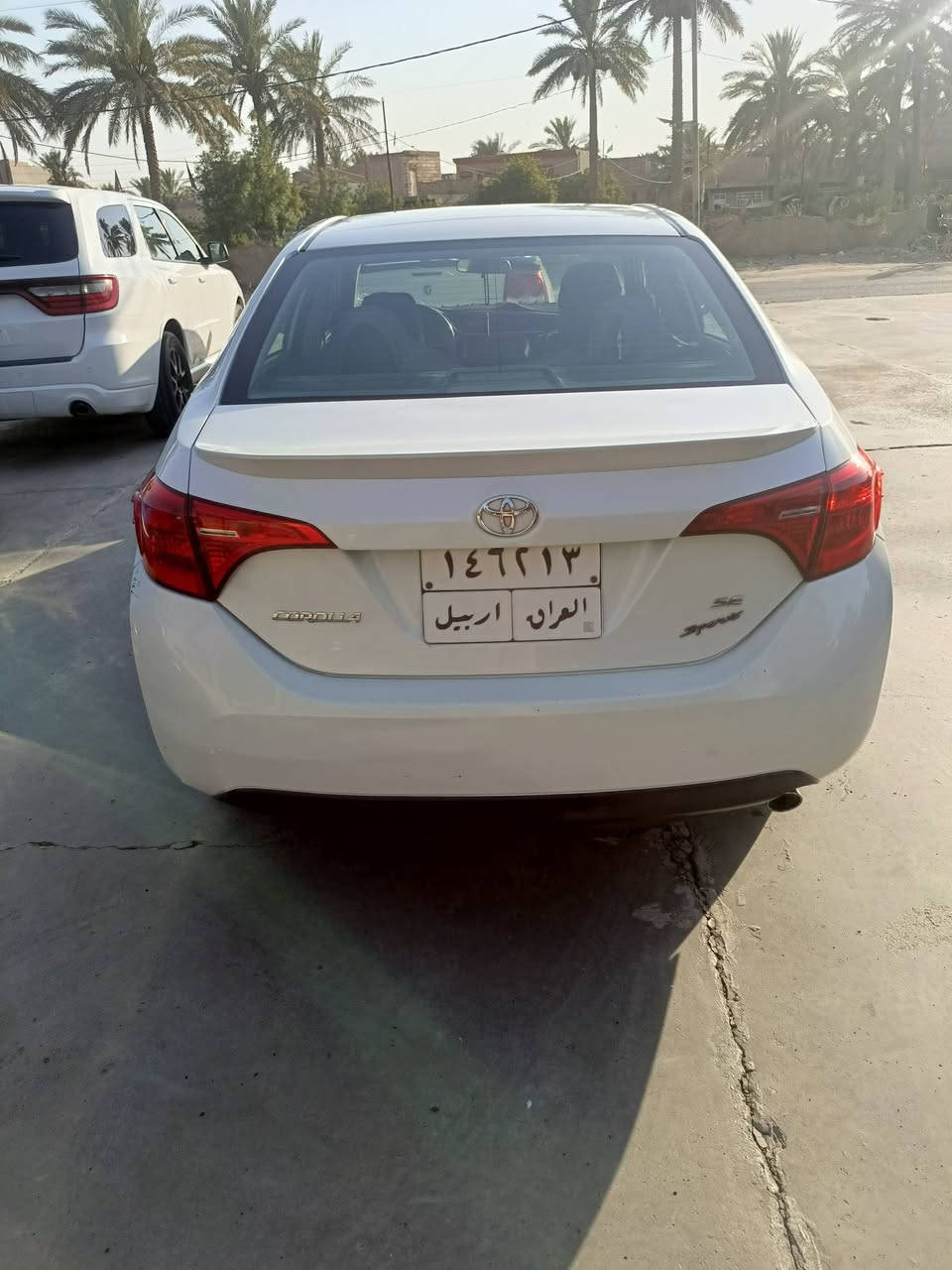 كورلا 2017 SE اربيل سنويه نافذه 2023 حادثها بارد بالبنيد مقدار شبر تحديدا فوق المازده اليمنى وطخه بالدعاميه الخلفيه جهة السايق ايرباك طاگ وصور الحادث موجوده بالمنشور وعندي صارت بيها اماكن بارد موضحه بالصوره اثر طخات فقط وليس حادث السياره ماشيه 154 ميل مواصفات ال SE المعروفه عدا الفتحه تبريد جاهز الرادار موجود بس مامثبته زين لذلك منطي اشاره بالدشبول يحتاج بس تثبيت السعر 130 وبيها مجال 
***********
***********
