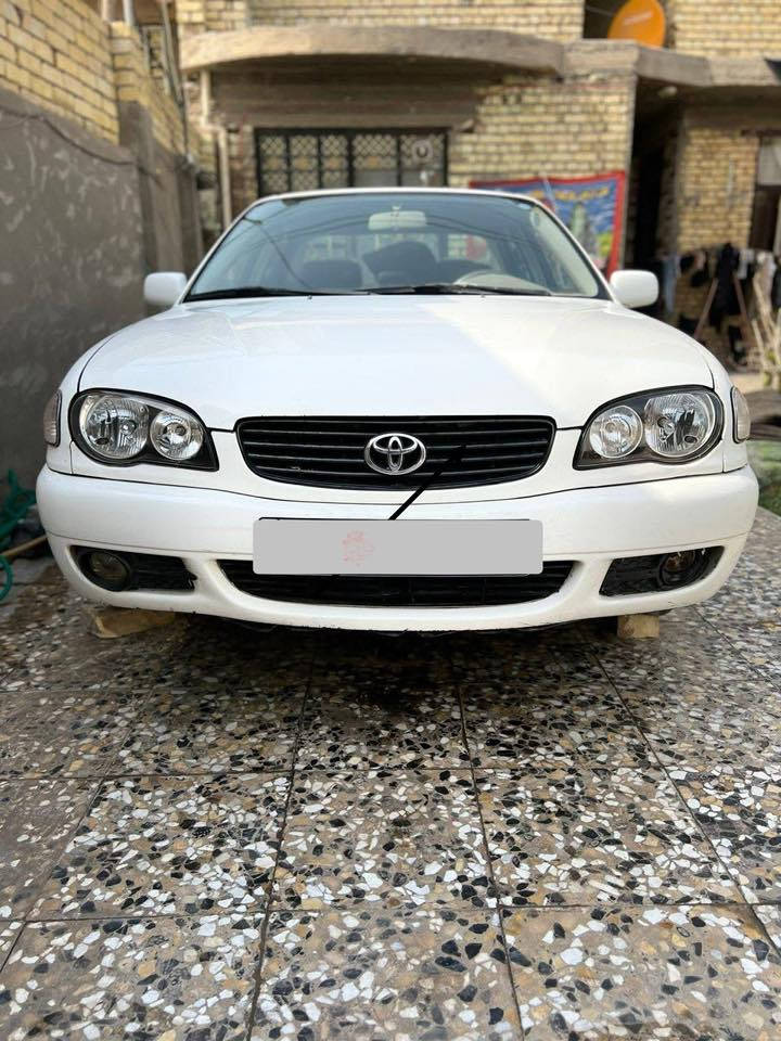 كورلا 2001 كير اتوماتيك محرك 1800
تبريد شغال مكفولة من الصبغ والحادث تجي تفحص سونار سيارة على وضع الشركة دواخل بلادية زلغ مابيها  مكاني كربلاء  فقط اتصال***********
