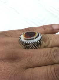 خاتم • جزع بقري • قياس ٢٥