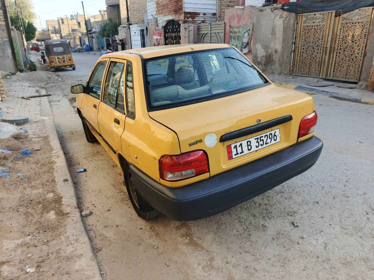 سلام عليكم سايبه مديل ١١ نفخ مصفره هيه وغرملت كير مكينه نضاف بغداد الحسينية رقم الهاتف ***********
