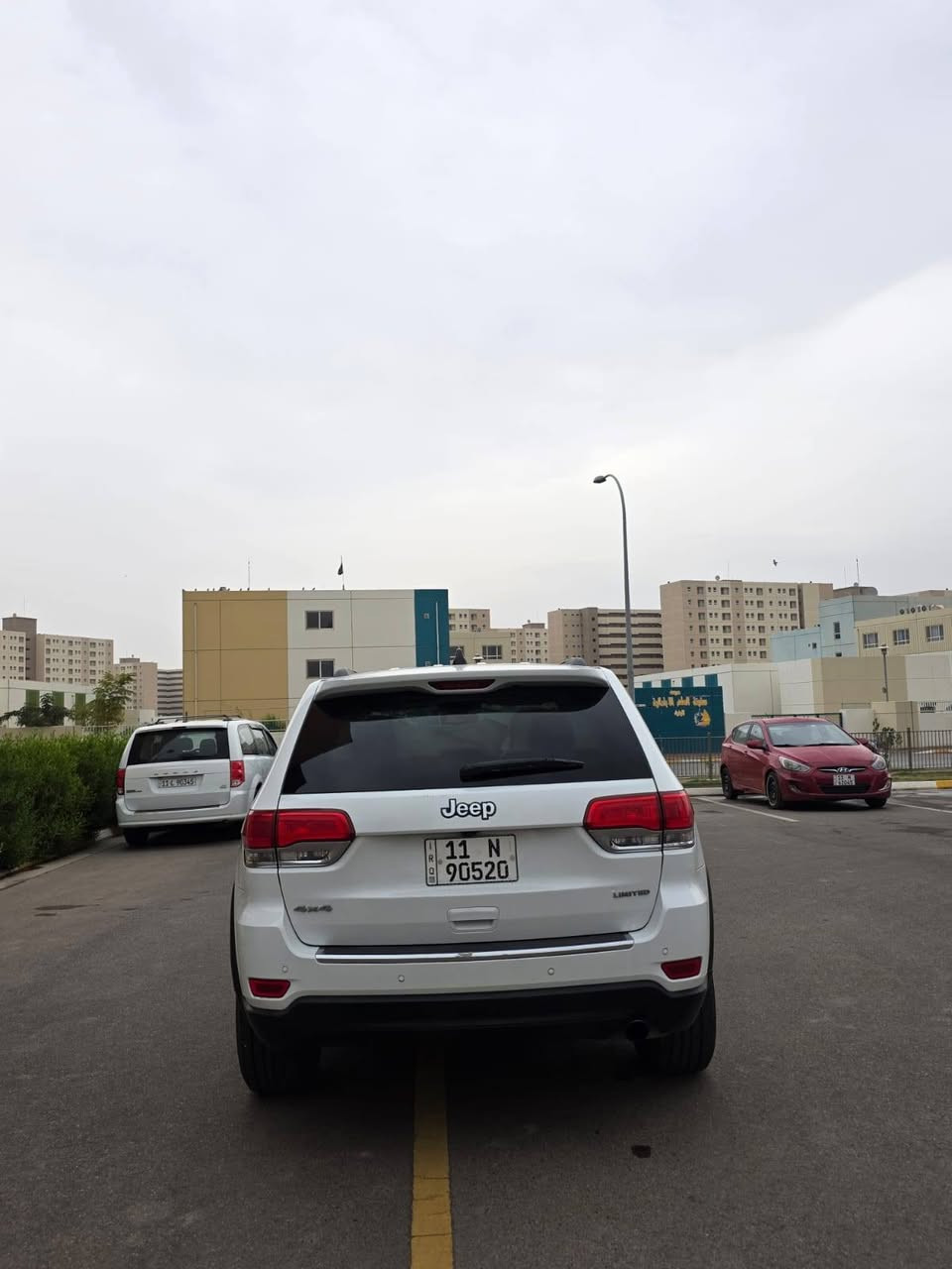 السلام عليكم جيب كران شيروكي وارد امريكي لمتتد فول مواصفات فتحه كشن جلت تخزين مومري  حساسات خلفيه تحكم استيرن شفتات تخم تاير سياره 3600 السياره بسمي تحويل ثاني يوم الرقم السياره حلو بغداد السياره حادثه بمريكه فقط بابين وبس السياره عارضه 200$وبيه مجال بسيط للاستفسار ***********
