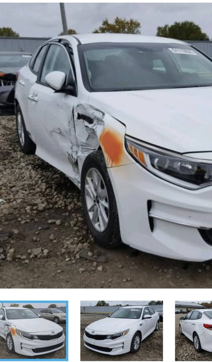 السلام عليكم KIAاوبتيما وراد امريكي موديل 2018 السياره فول عدا القماره كامره خلفيه حساسه مرايات جوانب حادث السياره كدامك فئة LX محرك 2400 المحرك اي شي ما مفتوح بي فحص رقم السيارة القادسيه ما بيه اي شي فقط هذه الحادث كدامك ومصلح يعني شكل السياره حالين مو بهذه الشكل السياره اصلحت وما بيه اي شي السياره مصلحه كلشي مصلح بيه بس اني نزلت الصوره حته تعرفون حداثه 
اي استفسار موقعي المثنى قضاء الرميثه 
اي ستفسار اتصل عله الرقم اوو خاص ***********
