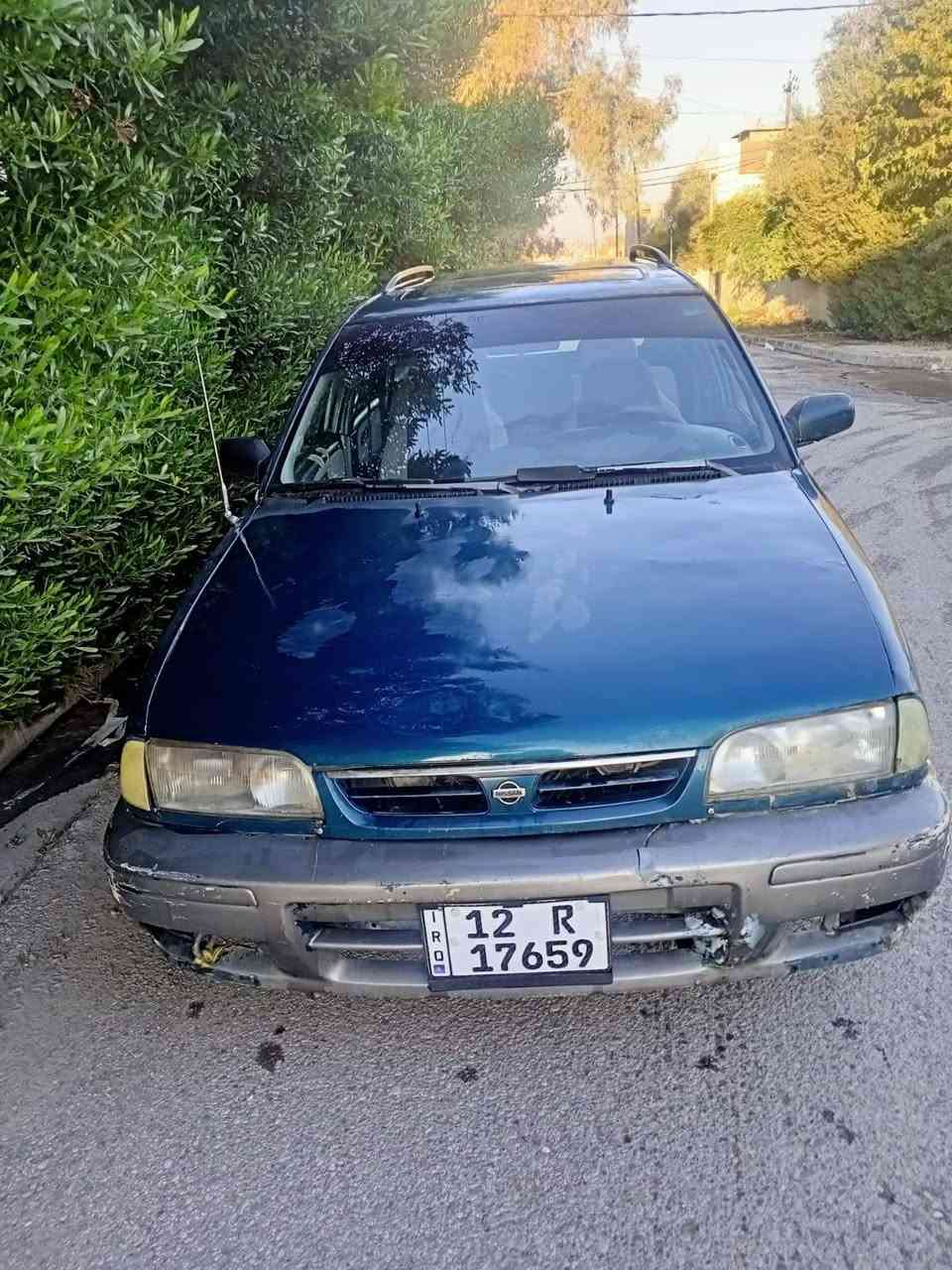 نيسان بريميرا ستيشن 1995  حجم. 20 
محرك شرط كير اوتوماتيك شرط 
طخم تاير جديد 
باتري جديد 
طخم امامي خلفي جديد 
رقم نينوى مسطره 
هزه جديده 
ستيرن بور 
قفل مركزي 
كهربائيات كلها شغاله شرط 
ويل كب طخم 
صبغ حزام 
السعر 34 
موصل حي الصديق 
***********
