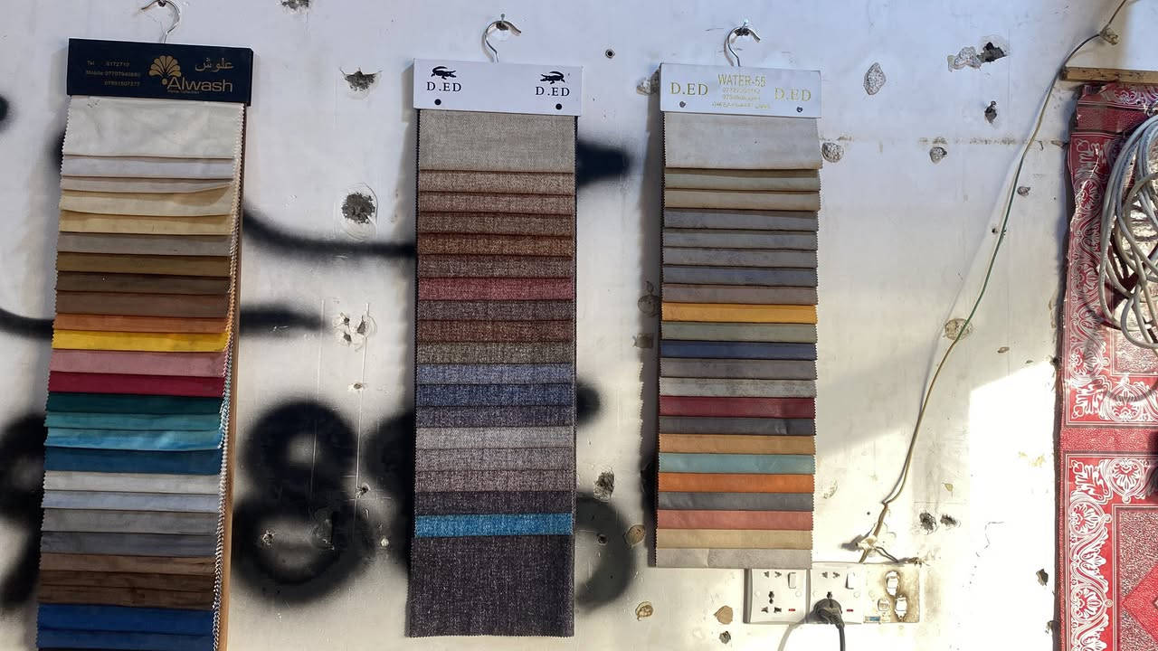 دوشمة الطائي
————————-
نقدمً لكم تصليح كافة أنواع القنفات 
‼️‼️‼️‼️
طبله هديه +توصيل مجاني داخل الناصريه 
إضافه قماش حسب الطلب 
إضافه رجلين حسب طلب 
إضافه خشب 
إضافه سفنج مميز 
موقعنا ناصريه حي اريدو 
وتساب ***********
