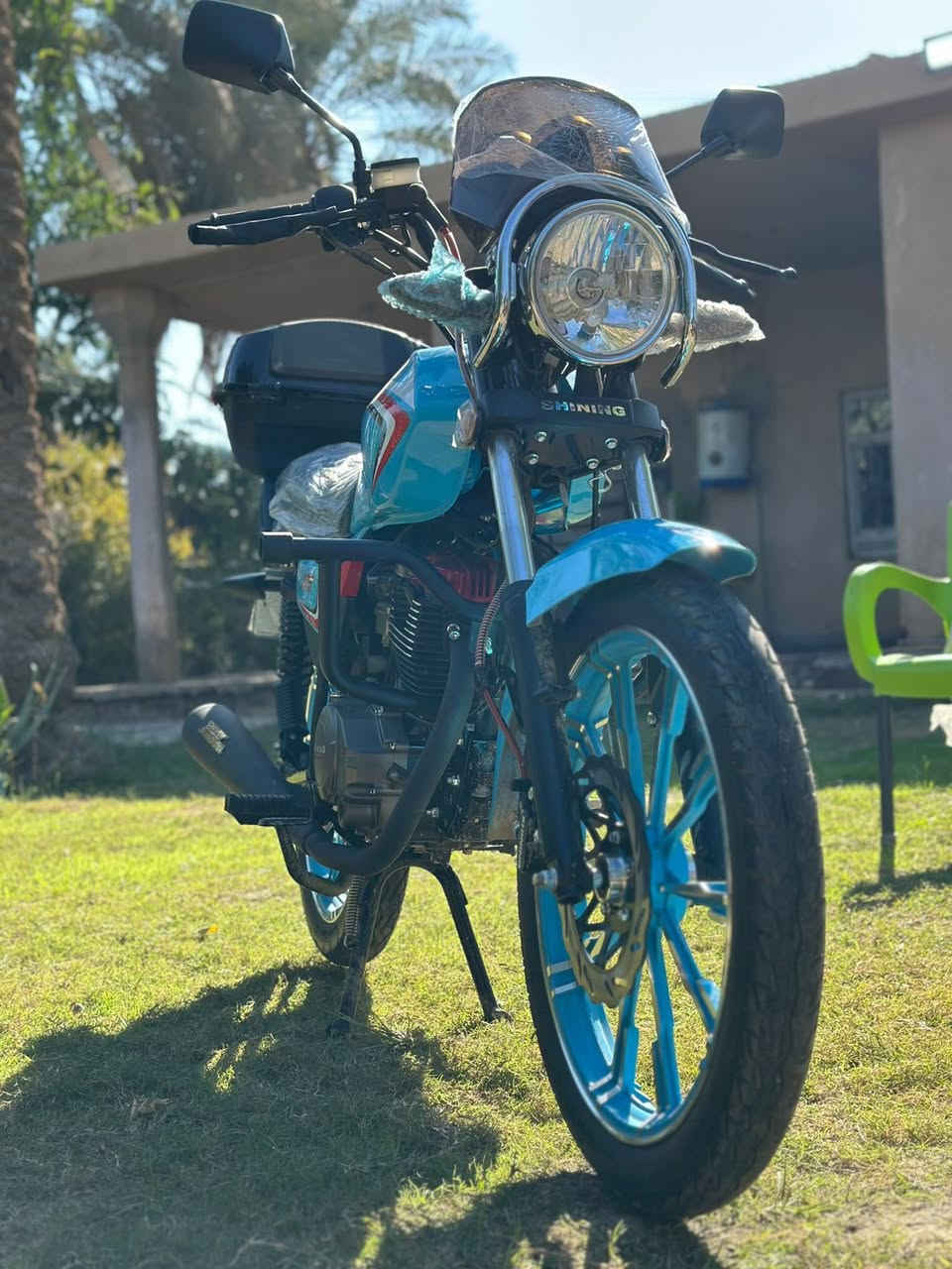 دراجة شاينك اخت الجديدة للبيع مكاني بغداد الراشدية مرقم بغداد رقم مميز بسمي تحويل ثاني يوم السعر 2250 وبيه مجال بسيط للستفسار *********** موشراي لا تعبني
