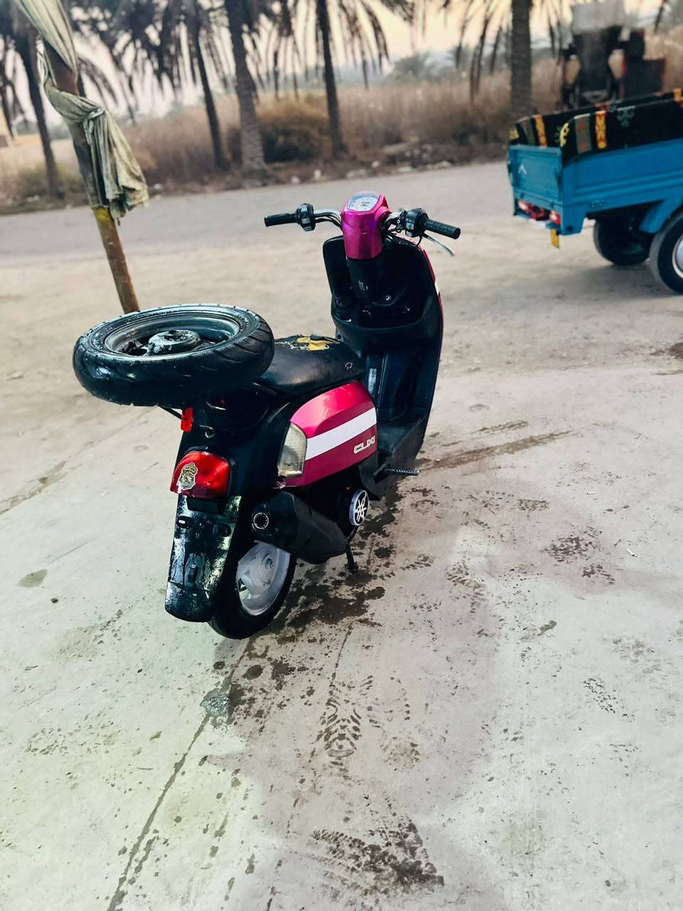 سلام عليكوم بوليسي البيع دراجه حلـِۈۋ‏وھّ وناعمه ونضيفه كدامك شوفه شلون نضيفه وحلوه كابريته مونوزل مكاني حله سياحي سعر550وبيه مجال لاتكسربسعربتعاليق تَعاّإاّإلّ خاص وبيك خيروتدلل متوجدعل خط وتساب فيس دراجه مزوده55دراجه فقط درجه كلشي مابيه غيرتزويدهندرسلف لاتنقص دهن لاتبخر كلشي *********** غيرتزويدكلشي مابيه كهربائيات اشايركلشي شغال
