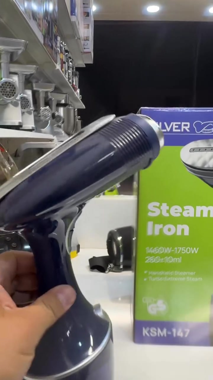 ✨ مكواة بخار يدوية SILVER COOK –KSM-147 ✨

💨 قوة بخار جبارة توصل حتى 1750 واط
👕 مثالية لكل أنواع الملابس (رسمي – يومي – ستائر)
⚡ تسخين سريع واستخدام سهل
💧 خزان ماء بسعة 260 مل
🧳 خفيفة ومناسبة للسفر والتنقل

✔️ تكوي وتعقم بنفس الوقت
✔️ ما تحتاج طاولة كوي
✔️ نتائج سريعة بدون تعب

💥 حل مثالي للبيت وللمحلات 💥

📦 متوفر الآن لدى هوبي هوم للبضاعة الأوروبية
🚚 توصيل متوفر داخل الفلوجة 2000..والمحافظات5000
***********
0778318188
