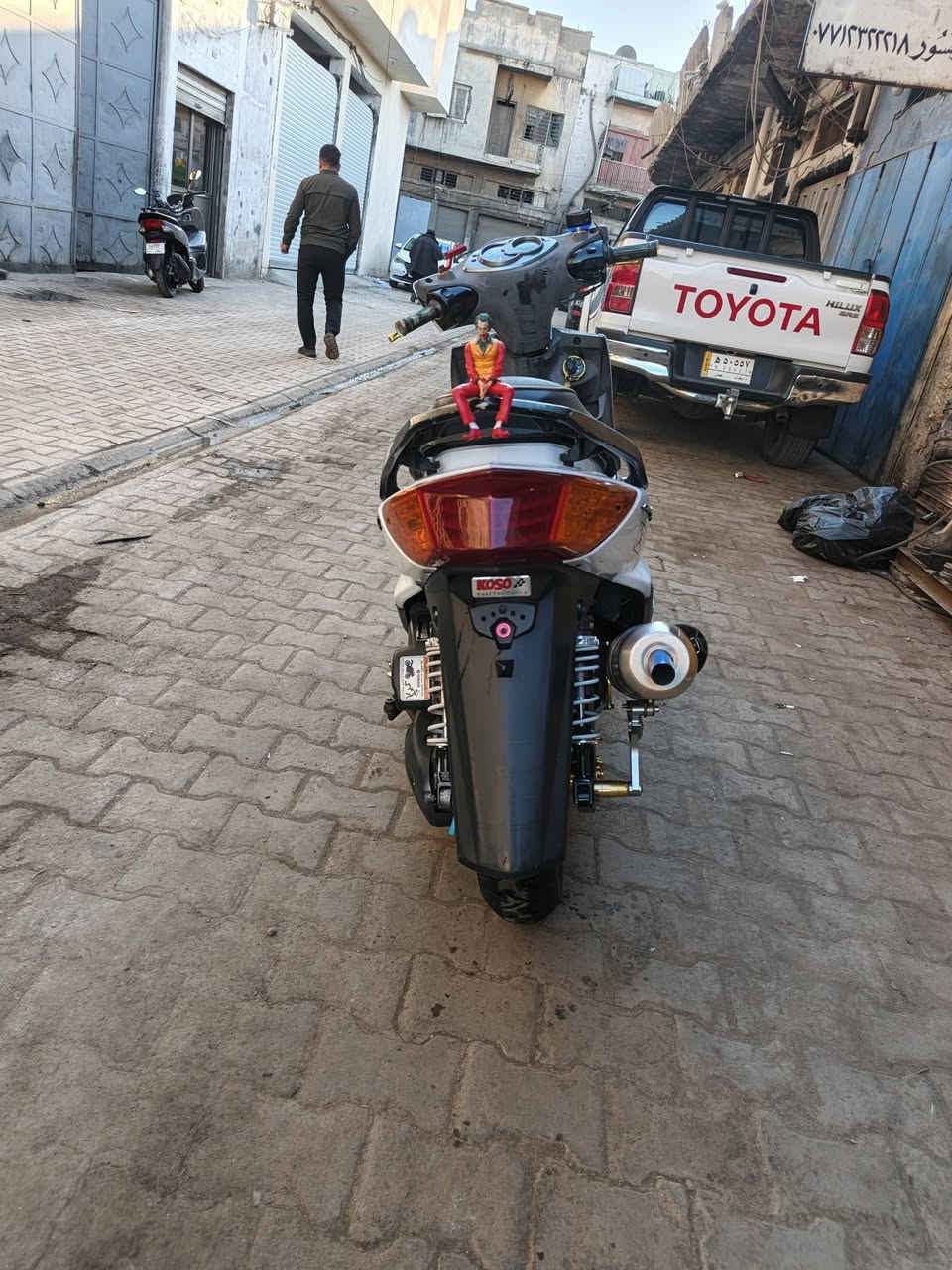 سكنس فحل (كوري كابريتر) خط واحد دراجه مكينه بلاد عليها تزويد خارجي
صالصنه بوري عدل واقيه الياف حقيقي

يدات بريك شارك فكتوري

يدات سكليتر رياضي مختلفات

قبق جوزه ks

 قبق بانزين  twpo

تعلاكه ncy

قبق شاصي ks 

هاوزن رياضي شارك فكتوري 
كفرات تايوان اصليه  croos dog
عداد فولتيه وقاعدته سبع الوان

ستان صفح RPM

ويل خلفي رياضي RPM 

كلجات رياضي ممعروفات 

دراجه الله شاهد مصروفلها هواي مال جناي مكينه مكفوله بلاديه لا تنقيص لا تبخير تاخذها وتترحملي 

سعرها مليون و٥٠٠ مكاني شارع فلسطين

 *********** واتساب وفيس
