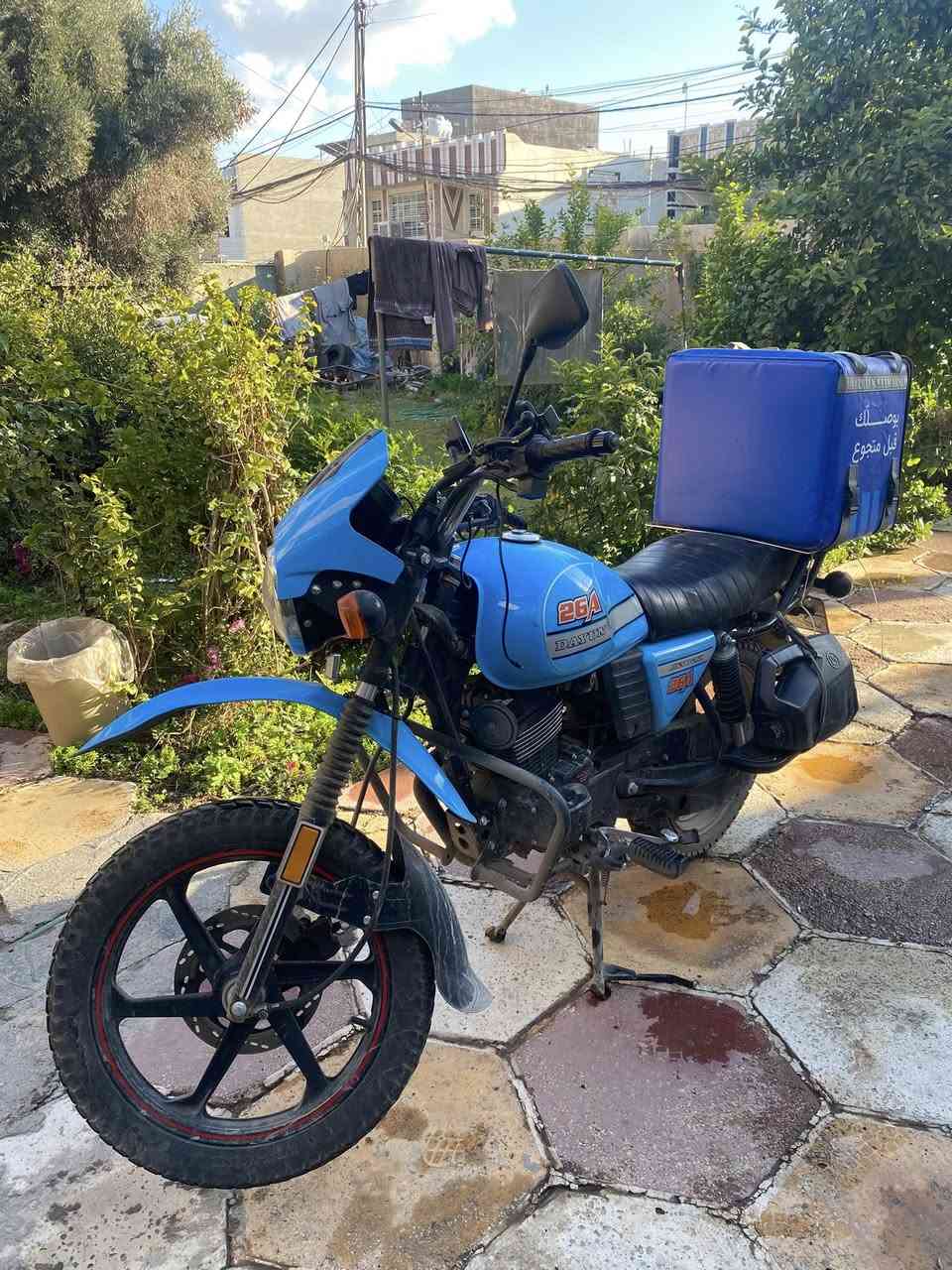 دايوان جبلي نفخ موديل 2024 نازله ب2025 
الدراجه كهربائياتها كامله ومحركها سليم 
الدراجه باسمي تحويل ثاني يوم 
السعر 2500 مليونين ونصف 
مكاني بغداد حي الجامعه 
الدراجه ماشية 27 الف  
***********
