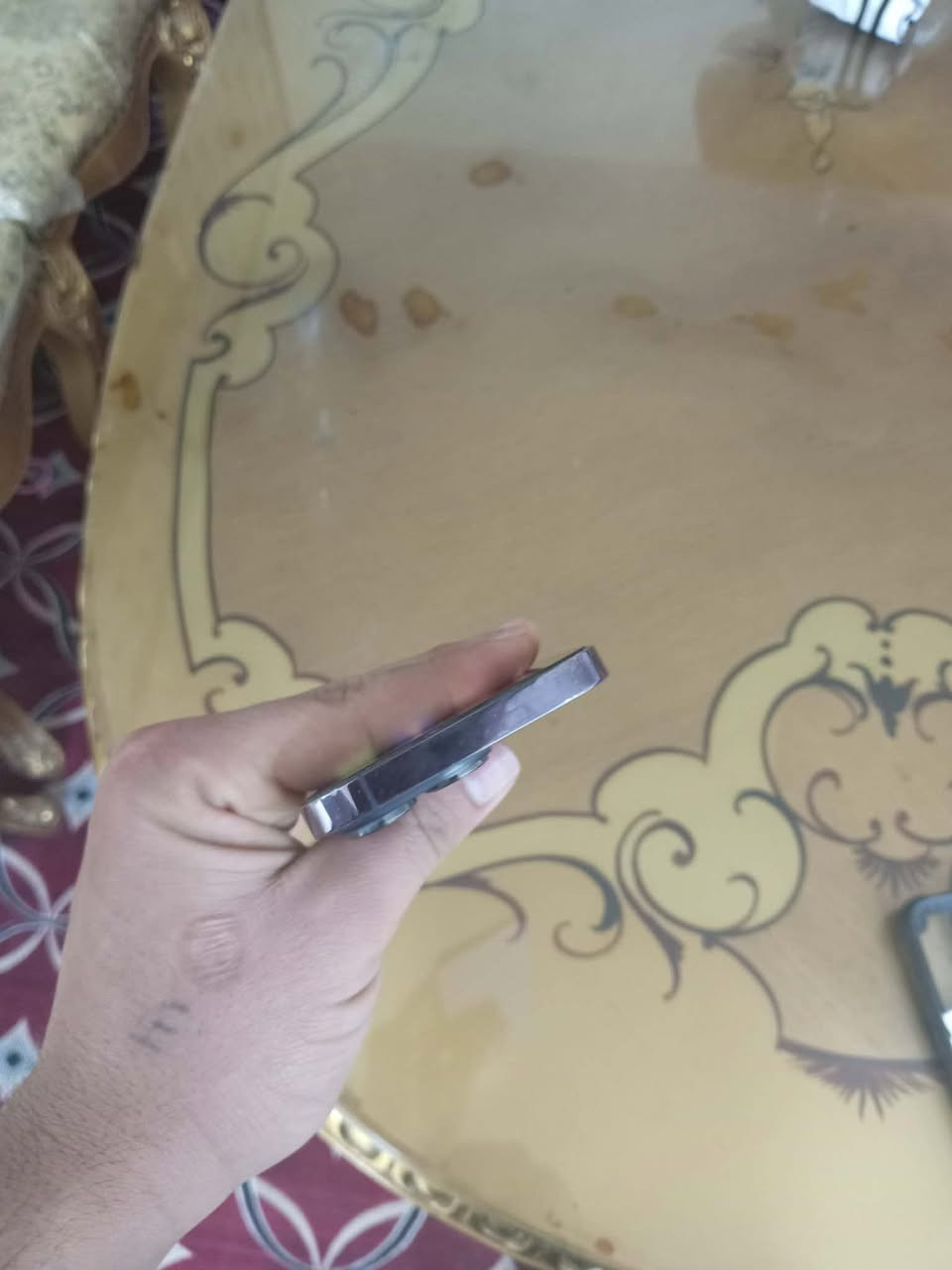 سلام عليكم ماحذف المنشور تجي تاخذ التلفون احذفه مرتين احذف المنشور وجذب ميجي ياخذ التلفون  
السعر 450 قبل كلشي 
14pro ركزوو برووو
ذاكره 256
بطاريه 82
التلفون مكفول ممفتوح يعني وتر بروف ماعده الفطر الي بلكلاس تتبدل 
مكان واسط نعمانيه ***********
